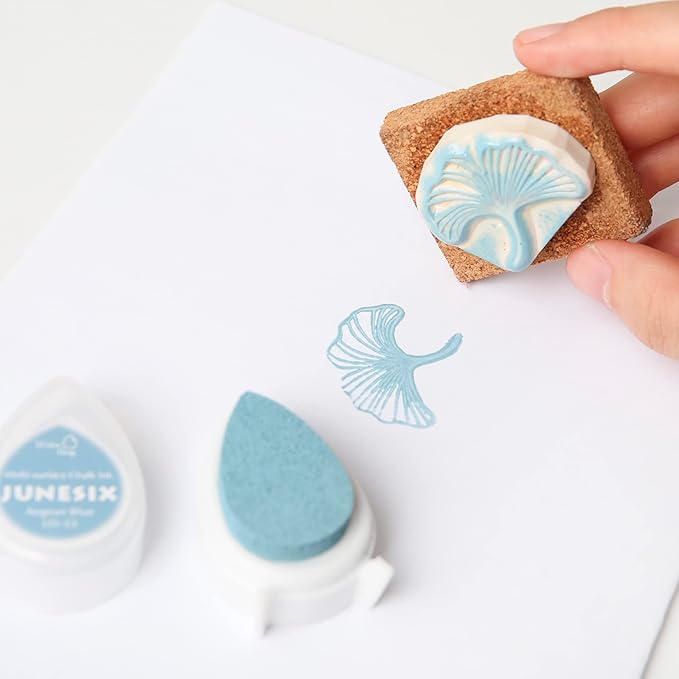 Stamp Pad, 17 Colors Water Drop Pigment Ink Pads - Image 3