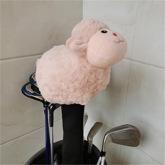 Funny Cartoon Animals Golf Club Head Covers Plush Golf Club Headcovers for Driver Headcover Golf Head Accessory