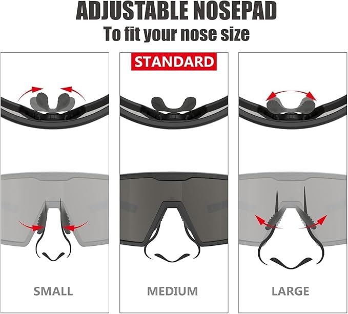 Eazyrun Youth Kids Polarized Sports Sunglasses for Age 8-12 Softball Baseball Cycling Glasses UV Protection for Girl Boy