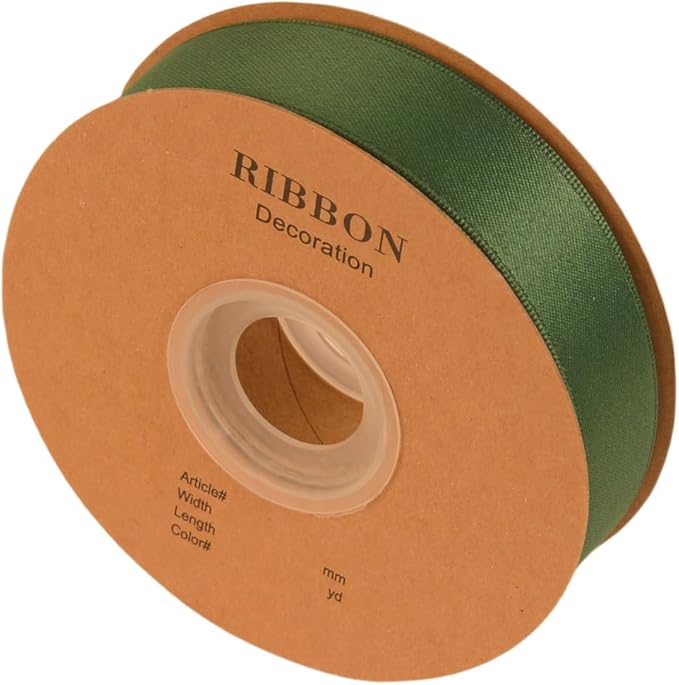Double Side Satin Ribbon, Continuous 20 Yards, Use by Unknown
