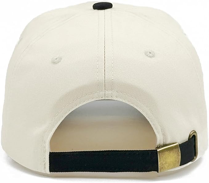 Embroidered Baseball Cap, Cotton Dad Hat, Fun & Heartfelt Stitching, Adjustable Casual Outdoor Hat for Men Women