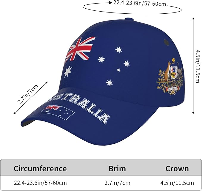 National Flags Baseball Cap for Men Women, Fashion Adjustable Sun Protection Visor Caps Trucker Hat Patriotic Caps