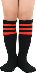 American Trends Kids Toddler Soccer Socks Youth Baseball Softball Football Socks Knee High Accessories for Girls