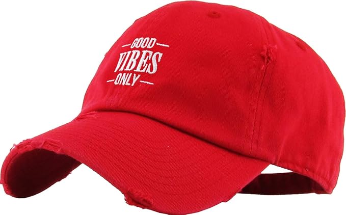 Rose Flowers Love Good Vibes Men Women Dad Hat Baseball Cap Adjustable Unisex