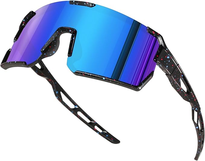 YDAOWKN Kids Sunglasses Youth Baseball Sunglasses Boys Girls Softball Cycling UV400 Protection Sports Goggles
