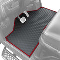 Xtreme MATS Evolution D5 Golf Cart Floor Mat Set - Rubber Double Diamond Design - Fits DMAX, D5, 2+2, 4F, 6F, Including Evolution Maverick and Ranger Trims