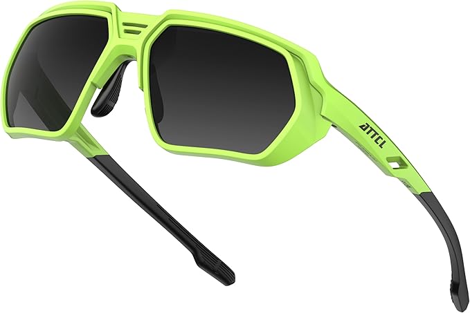 ATTCL Sports Polarized Sunglasses for Men: Womens UV400 Protection, Lightweight Wrap Around TR90 Frame for Fishing Golf