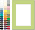 Poster Master Pistachio Matboard – 4-Ply Acid-Free Picture Mat Board by PosterMaster