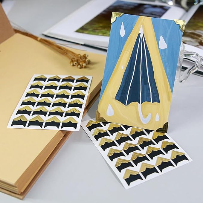 360 Count Self-Adhesive Acid Free Photo Corners - Image 4