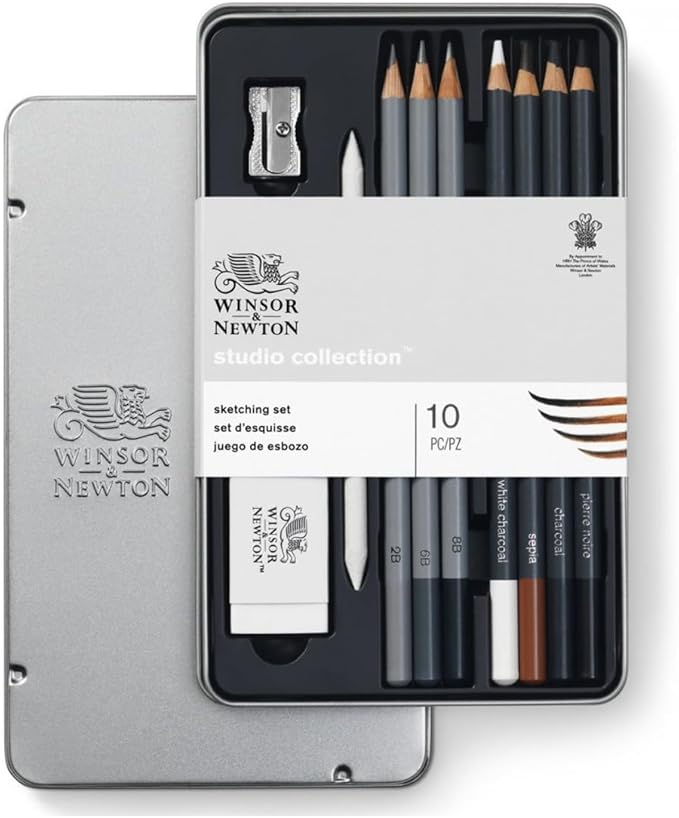 Winsor & Newton Studio Collection Artist Pencils, Sketching Pencils - Image 3