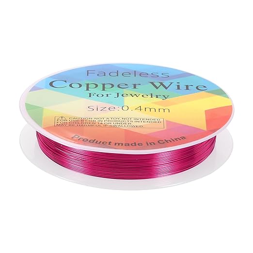 HARFINGTON 30ft Jewelry Wire, 26 Gauge Brass Craft Soft Metal Tarnish Resistant by HARFINGTON