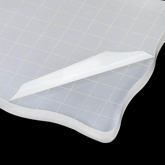 PATIKIL 4" x 4" Acrylic Stamp Block - Image 5
