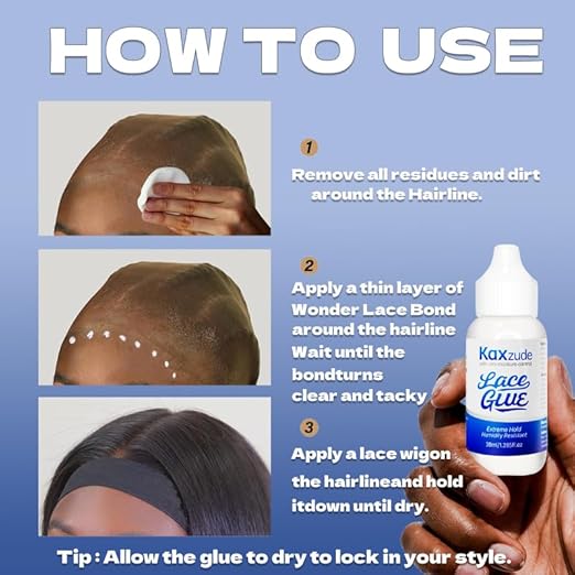 Extremely Strong Adhesive lace False Hair Gel - Image 2