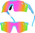 2-Sizes Kids Youth Baseball Sunglasses Men Women Vipers Sunglasses Softball Boys Girl True Polarization &UV Protection