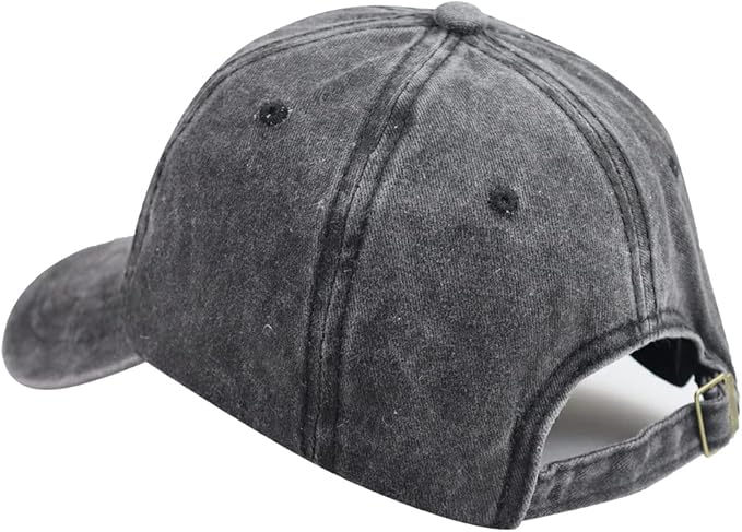 Barn Hair Don't Care Hat, Embroidered Adjustable Wash Cotton Baseball Cap, Horse Lovers Gifts for Women Men