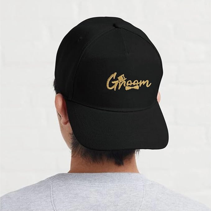 Party Gifts & Beyond Groomsman Baseball Hat 7 Packs Groomsmen Gifts Trucker Hats Team Groom Men's Hat for Bachelor Party
