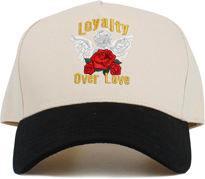 Rose Flowers Love Good Vibes Men Women Dad Hat Baseball Cap Adjustable Unisex