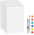 LuckyFoam White 4 Pack 12x7.5x1 inch Foam Sheets 1 Inch Thick Polystyrene by LuckyFoam