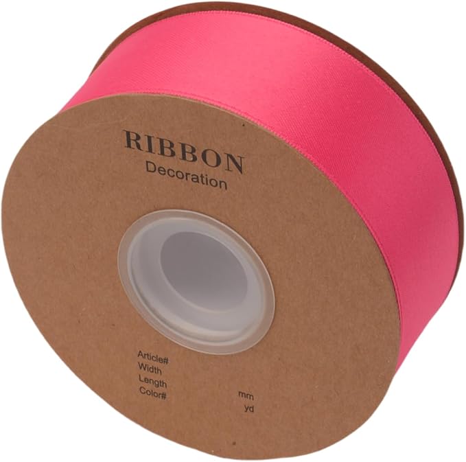 Double Side Satin Ribbon, Continuous 20 Yards, Use by Unknown
