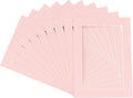 Pack of 25 Acid Free 8x10 Mats Bevel Cut by Poster+Palooza
