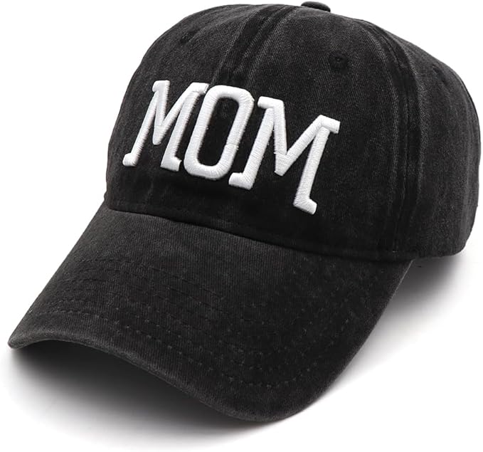 Mom and Dad Hats New Mom Gifts Embroidered Hats for Men Women Adjustable Baseball Cap New Parents Gifts for Couples