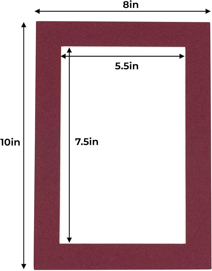8x10 Mat for 6x8 Photo - Image 3