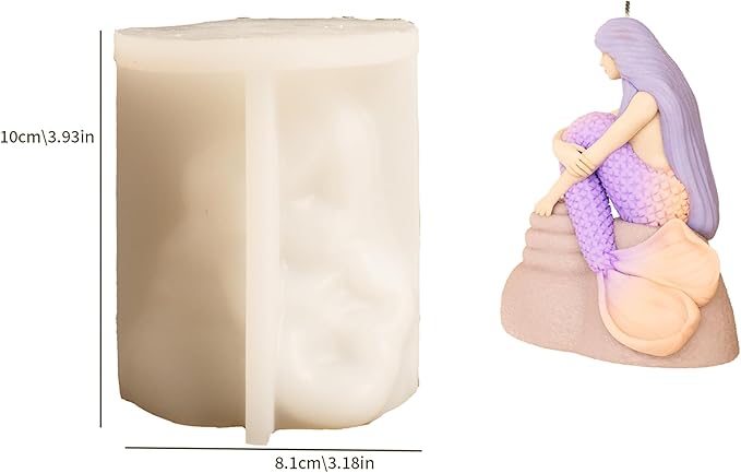 Religion Cylinder Nativity Jesus Angel Soap Resin Casting 3D Nativity Scene - Image 2