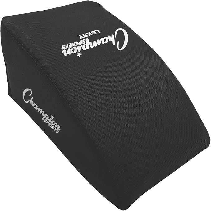Champion Sports Catcher’s Knee Supports – Durable, Ergonomic Catchers Equipment for Comfort & Knee Protection – 2 Sizes - for Players Under 5”7 and Players Over 5'8"