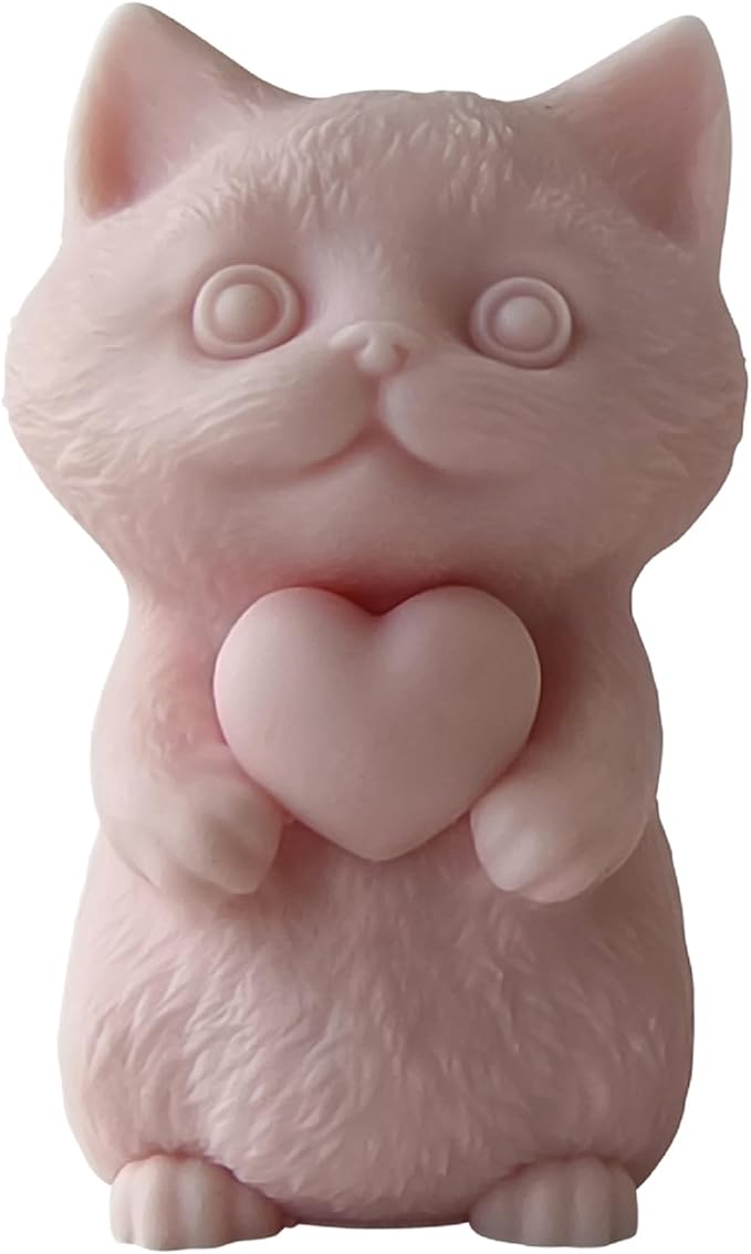 Cat Soap Mold for Animal Candle Making - Image 5