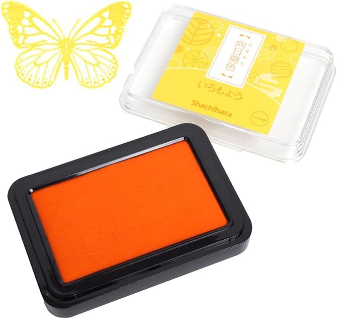 IROMOYO Stamp PAD, Traditional Japanese Ink Colour, Oil-Based Ink pad by Artline