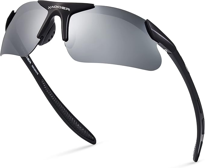 Xagger Kids Youth Polarized Sports Sunglasses for Boys Girls Baseball Softball Glasses TR90 Frame