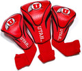 Team Golf NCAA Florida Gators Contour Golf Club Headcovers (3 Count) Numbered 1, 3, & X, Fits Oversized Drivers, Utility, Rescue & Fairway Clubs, Velour Lined for Extra Club Protection