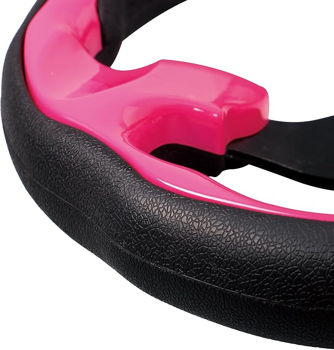 Pink Golf Cart Steering Wheel Universal Fit Yamaha EZGO RXV & TXT, Club Car DS, Club Car Precedent Tempo with Ergonomic Design