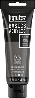 Liquitex BASICS Acrylic Paint, 118ml Tube, Iridescent Graphite by Liquitex