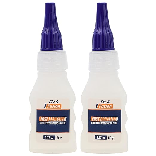 FIX & FUSION Ca Super Glue, Fast Adhesive/Cyanoacrylate Glue by FIXFUSION