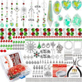 500pcs Sun Catcher Kit, DIY Crystal Craft Hanging Window Christmas Decor