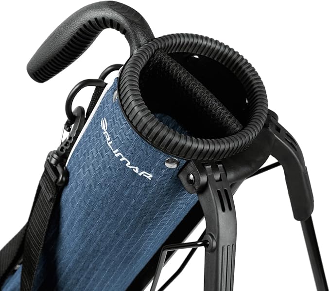 Orlimar Pitch ’n Putt Lightweight Sunday Golf Bag with Stand, Ultra-Light Carry Design, Two-Way Divider Top, Shoulder Strap, Compact Carry Golf Bag for Men & Women