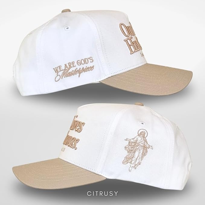 Vintage Faith & Forever Trucker Hat | Men & Women | Christian Cross Jesus Hats | Bachelorette Bride Hat | Cotton | Snapback
