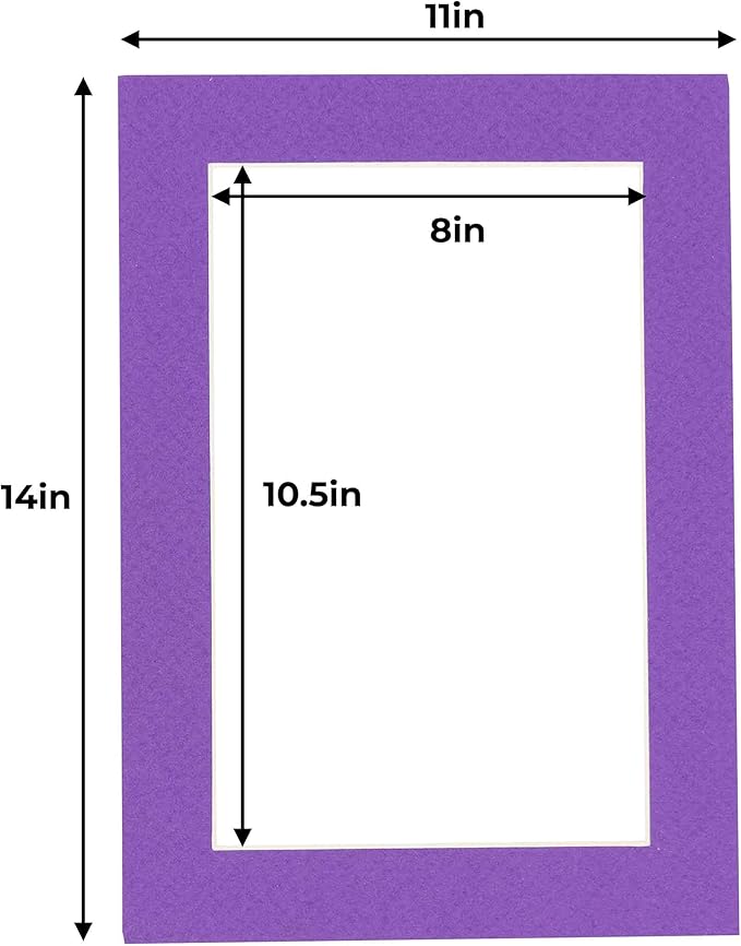 11x14 Mat for 8.5x11 Photo - Image 3