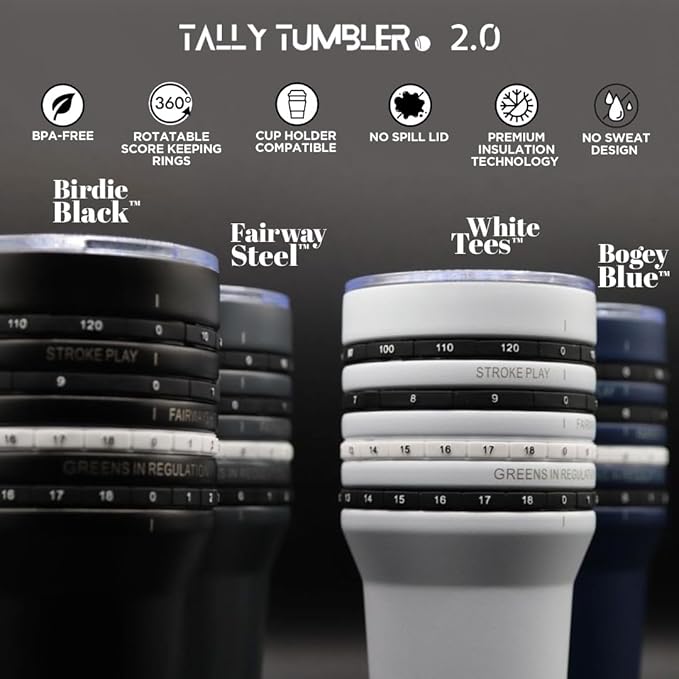 Tally Tumbler Golf (Bogey Blue)