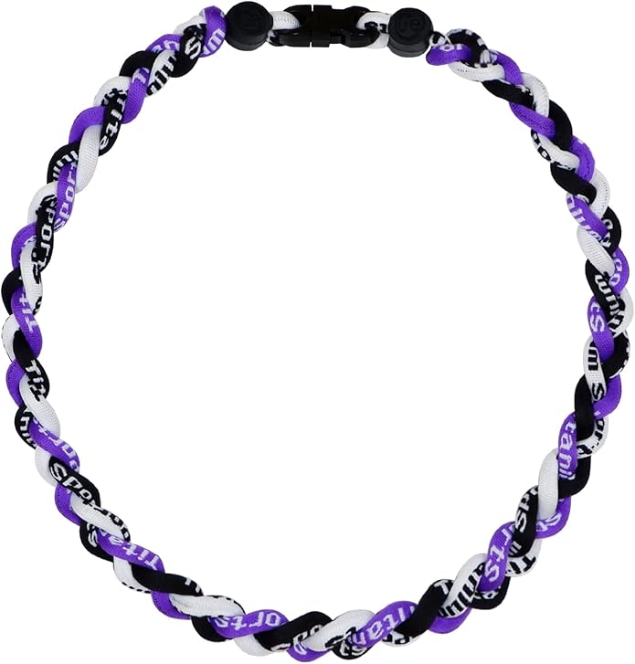 Baseball Rope Necklaces, League Team Colors Braided Necklace, Baseball Team Gifts