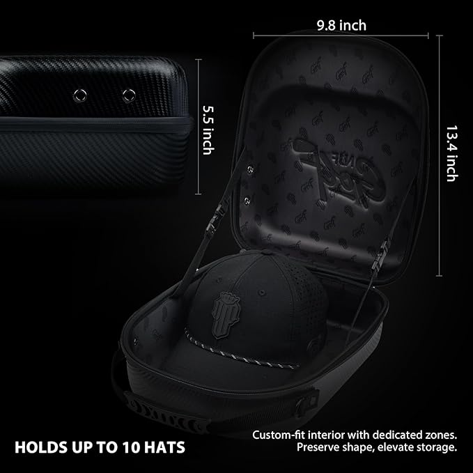 NJF Golf Hat Men - Breathable Mens Golf Hats, Adjustable Rope Hook and Loop Style Cap, Convenient Cap with Tee Holder