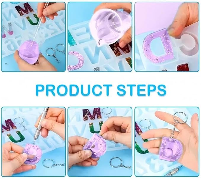 YV-cozx UV Resin Jewelry Making Kit, Crystal Clear Resin - Image 5