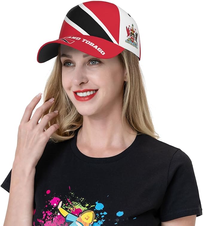 National Flags Baseball Cap for Men Women, Fashion Adjustable Sun Protection Visor Caps Trucker Hat Patriotic Caps