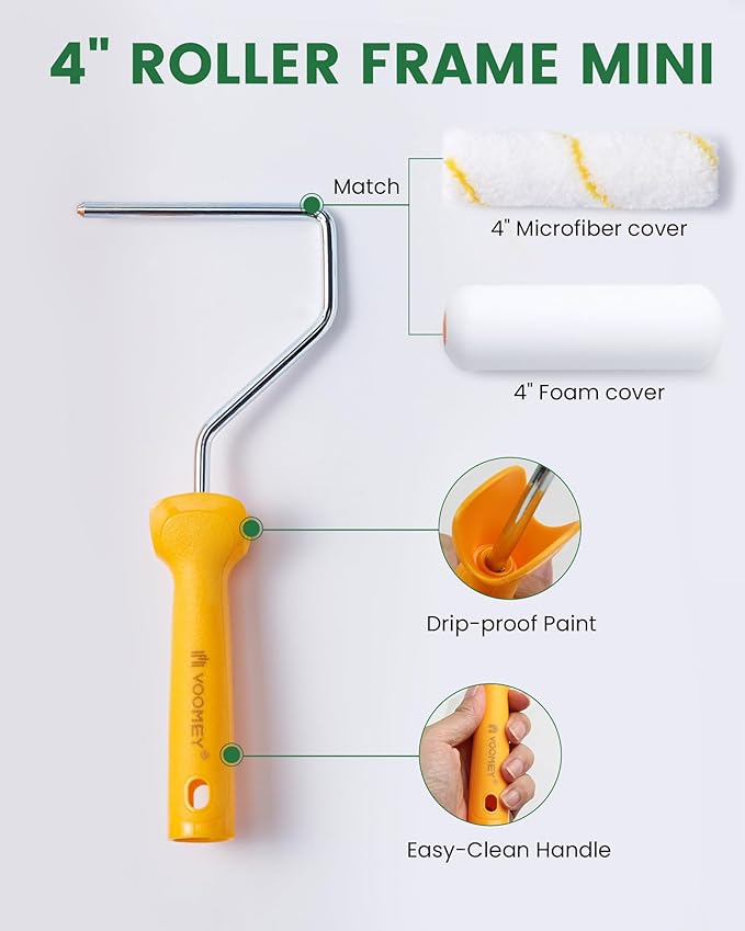 VOOMEY Paint Roller 4 inch - Image 5
