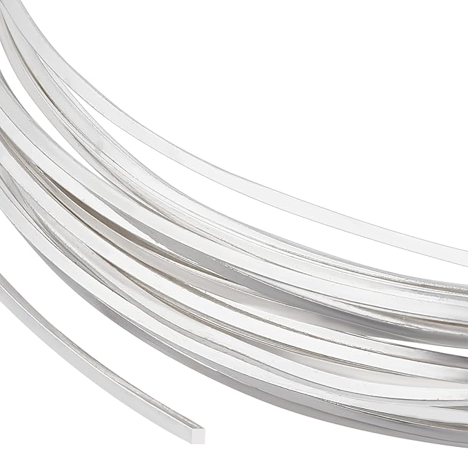 BENECREAT 20 Gauge 16 Feet Brass Square Wire by BENECREAT