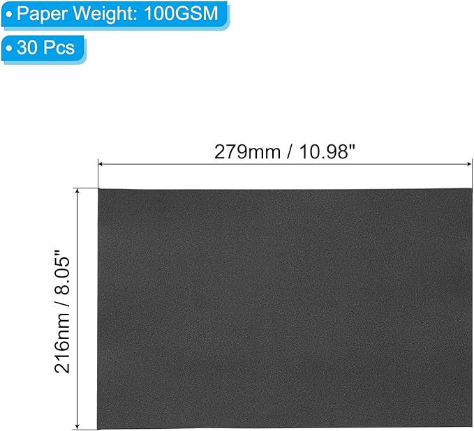 PATIKIL 30 Sheets Vellum Paper 8.5x11inches, Printable Translucent Paper 100GSM - Image 2