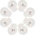 Glove Locks, 8-Pack Baseball/Softball Glove Lace Locks – Vibrant Colors, No Retie Knots, Spring-Lock Tech, Durable Design.