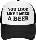 Funny Trucker Hat Funny Gag Gifts Snapback Hat for Adult Humor Fishing Cap Adjustable Mesh Sport Baseball Caps for Women Men