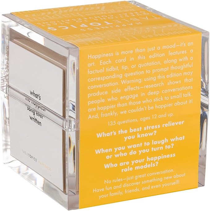 TableTopics Happiness Question Card Game - Image 4